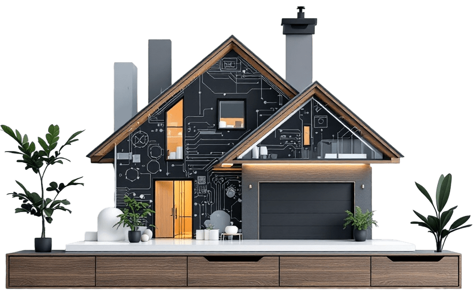 Smart home automation system installed by Innovative Automation in Melbourne, featuring integrated lighting, security, and climate control.